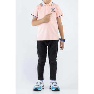 <b>Boys</b> Contrast Tipping <b>Polo</b> <b>Shirts</b> New Design Trendy Kids <b>T</b>-Chest Clothing - Product Image 4