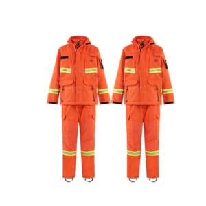 Combinaison de sécurité haute visibilité en coton sur mesure, best-seller, réfléchissante, imperméable, ignifuge, vêtements de travail - Product Image 4