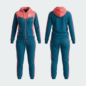 ชุดวอร์มผ้าฝ้ายแบบเต็มตัว ซิปหน้า ระบายอากาศได้ดี คอกลม ลายเรียบ สไตล์ลำลอง ผ้าฟลีซ สำหรับฤดูหนาว รุ่นล่าสุด - Product Image 2