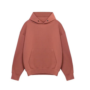 OEM Wholesale 100% Cotton Oversized Hoodie <b>Plain</b> Blank Custom Logo <b>Men</b> <b>Hoodies</b> - Product Image 2