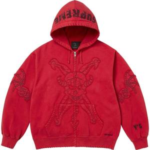 OMMiZ Yamamoto Sudadera con capucha para hombre 500gsm Cierre de cremallera Sudaderas con capucha de punto peinado grueso personalizado - Product Image 6