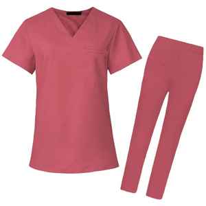 Uniformes de Enfermería Personalizados con Nombre, Cómodos y Elegantes, Tejidos en Algodón 100%, Ropa Médica a Medida para el Sector Salud - Product Image 1