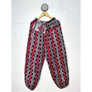 Pyjama unisexe bohème vintage 100% coton, doux, respirant, léger, confortable, vêtements de nuit tissés pour hommes et femmes - Product Image 1