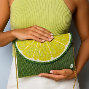 Bolsos de Mano Clásicos de Algodón con Cuentas Coloridas Hechos a Mano para Mujer, Ideales para Fiestas - Product Image 1