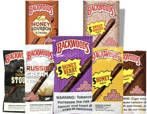 MÁS VENDIDO ORIGINAL Brown Russian Cream Backwoods, hojas para liar disponibles en todos los sabores, paquete de 8 paquetes de 5 (40 en total) - Product Image 5