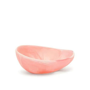 Bol à fruits en résine de luxe fait à la main, poli, bol de service décoratif, bol à salade élégant pour table à manger, accent moderne pour la maison - Product Image 1