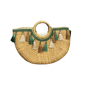 Thiết Kế Mới Bohemian Tay Dệt Kim Crochet Túi Xách Ví Thiết Kế Nhìn Len Sợi Crochet Tote Túi Mô Hình Cho Bán - Product Image 4