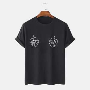 T-shirt de couleur unie pour hommes T-shirts de haute qualité personnalisés à coupe unie Toutes les couleurs à la demande personnalisée - Product Image 3