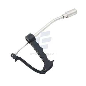 Aplicador de Bolus para Ovejas, Pistola Magnética para Administración de Medicamentos, Mango Curvo de Aluminio con Cabezal de Diámetro Personalizado, Herramienta de Dosificación Manual Veterinaria - Product Image 4