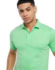 Vente en gros de polo à col en V 100% coton de haute qualité pour hommes, style de rue, chemises d'extérieur - Product Image 3