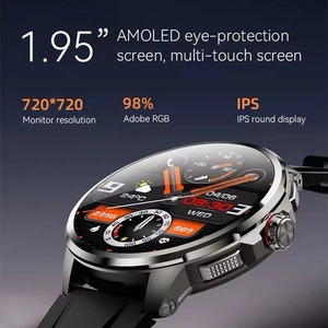 4G SMARTWATCH 1.95 AMOLED Phone Rotating Camera 8+128GB,<b>Android</b>,GPS,NFC,1100mAh - Product Image 5
