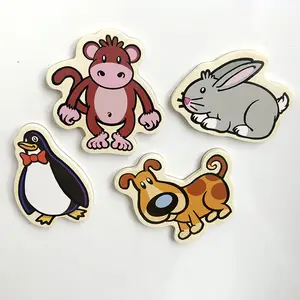 Colorful Rubber Ultra-thin Fridge Magnet For Teaching