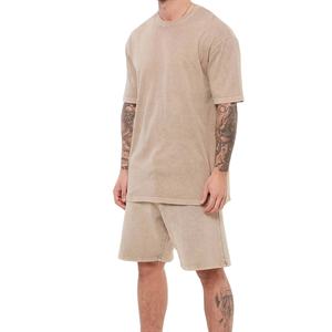 Temporada de verano superventas al por mayor pantalones cortos de colores personalizados conjunto de Hombres hechos en impuestos industrias conjunto mejor precio - Product Image 1