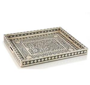 Plateau d'incrustation d'os de haute qualité organisateur multifonctionnel pour salle de bain chambre bureau et bureau utiliser meilleur prix - Product Image 1