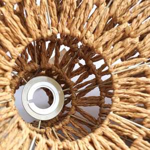 Hot Deal on Luxurious Modern Design Soft Seagrass Lampshade Handcrafted in Vietnam with High Quality <b>Natural</b> Materials - Product Image 6