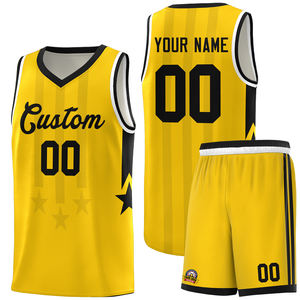 Maillots de basket-ball respirants personnalisables hommes/femmes équipe de jeunes Kit de basket-ball par sublimation ensemble t-shirts vierges pour l'université - Product Image 1