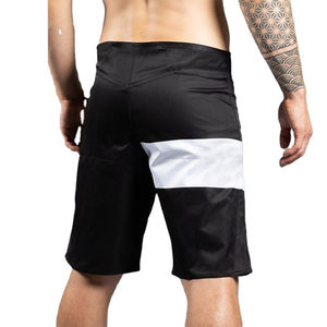 Meilleur prix Short MMA de couleur noire imprimé par sublimation Short MMA de boxe confortable avec logo personnalisé et design avec service OEM - Product Image 2