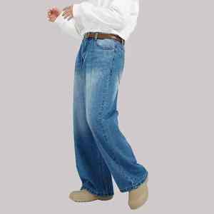 กางเกงยีนส์ขายาวสำหรับผู้ชายดีไซน์โลโก้ตามสั่งบริการ OEM ระดับมืออาชีพ - Product Image 5