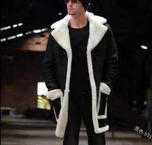 OEM diseño personalizado nuevo estilo chaqueta para hombre Manteau Cuir Homme 2022 hombres de talla grande abrigos largos moda hombres chaquetas de cuero marrón - Product Image 2