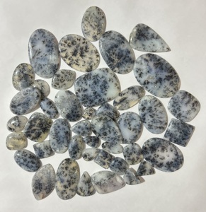 Pierres précieuses naturelles dendrite opale de qualité AAA Tailles personnalisées Trimurti Gems Tiers certifiés pour la fabrication de bijoux au meilleur prix - Product Image 1