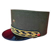 Forraje Kepi Amarillo con bordado antiguo Venta en línea Bummers Antique Caps Manufactures