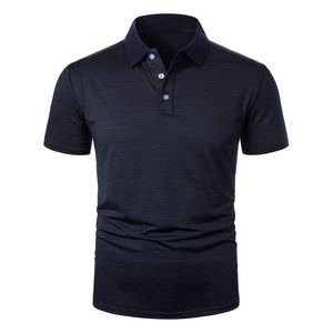 2025, el mejor producto para hombres, cuello vuelto para Polos, ropa informal de punto transpirable, elegante e ideal para un aspecto al por mayor - Product Image 1