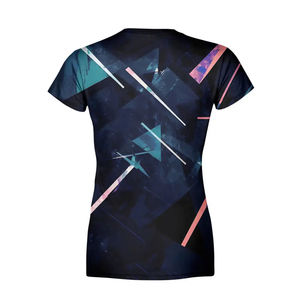 OEM 220/290 Gsm Heavyweight Mujeres Camiseta impresa personalizada Secado rápido Transpirable Sublimación Mujeres EE. UU. Tamaño Camisetas Para mujeres - Product Image 4