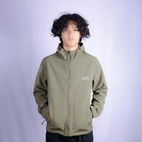 Sweat à capuche softshell décontracté pour homme, extérieur polyester/intérieur polaire, imperméable, coupe-vent, pour activités de plein air, cyclisme, fitness