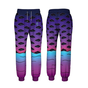 Pantalons de survêtement Gymnases Fitness Workout Pantalon ample imprimé Hip Hop Logo personnalisé Nouveau pantalon de survêtement pour homme Sublimation - Product Image 1