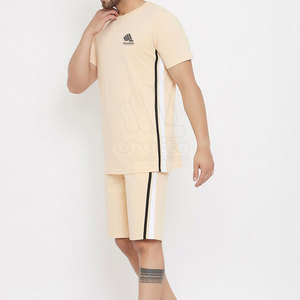 Ensemble athlétique deux pièces pour homme, séchage rapide, respirant, pour la salle de sport, l'entraînement et la remise en forme, ensemble court pour homme - Product Image 4