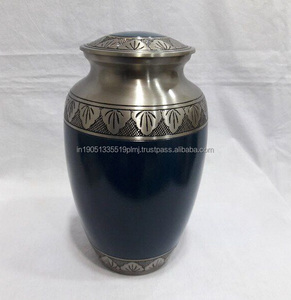 Urna Funeraria de Latón de Alta Calidad para Cenizas Humanas o de Mascotas, Urna Conmemorativa Grabada, Estilo Americano, Multicolor, Artículos Funerarios - Product Image 1