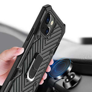 ไอโฟน 13 โปรแม็กซ์ 6.7 พรีเมี่ยม ดิวตี้ ริง สแตนด์ พร้อมเคสแม่เหล็ก - Product Image 3