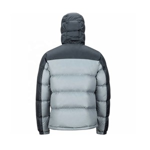 Veste épaisse à bulles pour hommes avec logo personnalisé imprimé pour l'hiver 2024-25 manteaux en toile rembourrés avec col à capuche nouveau style - Product Image 6