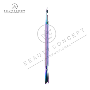 Eco-Friendly Professional Nail Cuticle Pusher Ergonomic Stainless Steel <b>Tool</b> for Manicure & <b>Pedicure</b> - Product Image 3