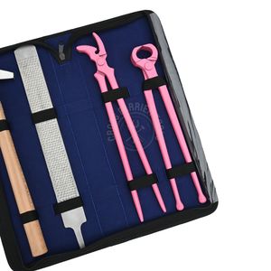 Kit de Herramientas para Herrador de Caballos: Alicates, Extractor de Herraduras, Clavadora, Lima de Acabado, Martillo de Herrero - Product Image 6