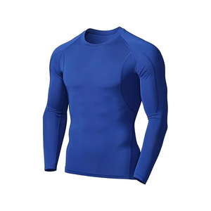 High Quality Short Sleeve Men Swimming Surfing Rash Guard <b>Black</b> White <b>Compression</b> Tops Wholesales Men T <b>Shirt</b> MMA Rashguard - Product Image 2