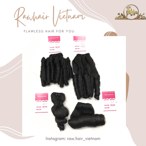 Extensions de cheveux humains Remy de haute qualité, tissage double machine, ondulation naturelle soyeuse, 100% originales, toutes les couleurs - Product Image 3