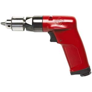 Perceuse pneumatique 1/4 pouce avec mandrin à clé et poignée pistolet, 0,5 CV, 4500 tr/min, outils électriques - Product Image 2