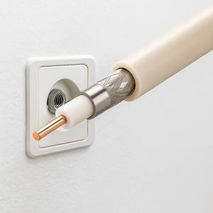 Cavo cavo coassiale TV Ø 6,5mm 75Ω classe B CCS 25 metri per impianto SAT - Product Image 2