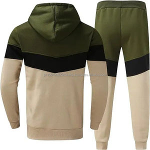 Nouveaux sweats à capuche et survêtements en polaire pour hommes de haute qualité, logo personnalisé, survêtement décontracté pour hommes, ensemble de vêtements de sport surdimensionné et ajusté - Product Image 6
