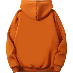 Encolure chevauchée Poches de couture latérale Étiquette caoutchouteuse thermique Heavyweight 360gsm Fleece hoodies out door respirant - Product Image 6