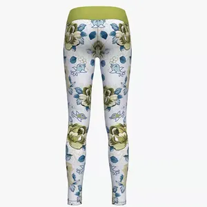 Leggings Deportivos de Mujer 2025, Sublimados, Cintura Alta, Compresión, Ligeros, Transpirables, para Gimnasio, con Logotipo Personalizado de Marca Privada - Product Image 2