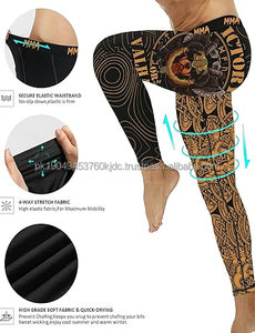 Leggings de compression pour hommes Stoko Pants, séchage rapide, pour entraînement, Jiu Jitsu, BJJ, sous-vêtement technique, collants pour la course à pied, Muay Thai, Yoga - Product Image 5