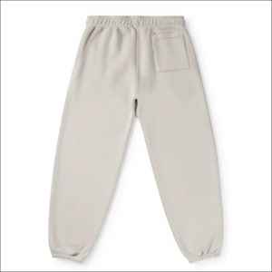 กางเกงวอร์มลำลองผู้ชายผ้าฝ้ายเฟรนช์เทอร์รี่ทรงโอเวอร์ไซส์ ขอบเอวยืดหยุ่นสูง กันยับ มีกระเป๋า เหมาะสำหรับฤดูหนาว - Product Image 2