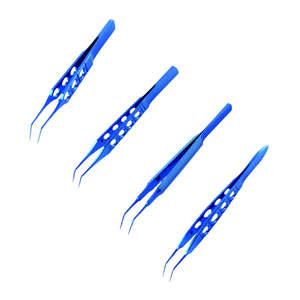 Juego de instrumentos manuales de fórceps dentales para cirugía oftálmica-Reutilizable Ligero Ecológico - Product Image 1