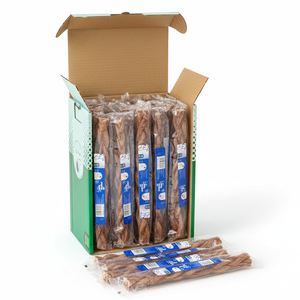 Friandises à mâcher pour chiens Bully Braided 12 pouces, en bœuf, déshydratées, jouets à mâcher pour animaux de compagnie - Product Image 4