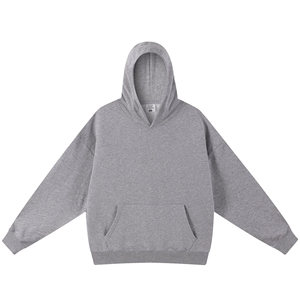 เสื้อฮู้ดดี้สตรีทแวร์ผู้ชาย 420GSM ผลิตขายส่ง แบบสั่งทำได้เต็มรูปแบบ ทรงหลวม ไหล่ตก ผ้าหนา - Product Image 4