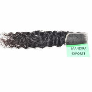 Extensiones de cabello humano ondulado de encaje con cutícula alineada sin procesar 5*5 HD - Product Image 6