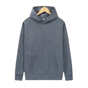 Sweatshirt Men High Quality Blank 100% Cotton Unisex 330g Pullover <b>Thick</b> <b>Fleece</b> Regular Fit Winter Plain Custom Hooded - Product Image 1