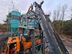 Planta de dosificación compacta premezclada compacta de alta eficiencia de 60 M3/h con motor de bomba integrado Cojinete de caja de cambios PLC incluido - Product Image 6